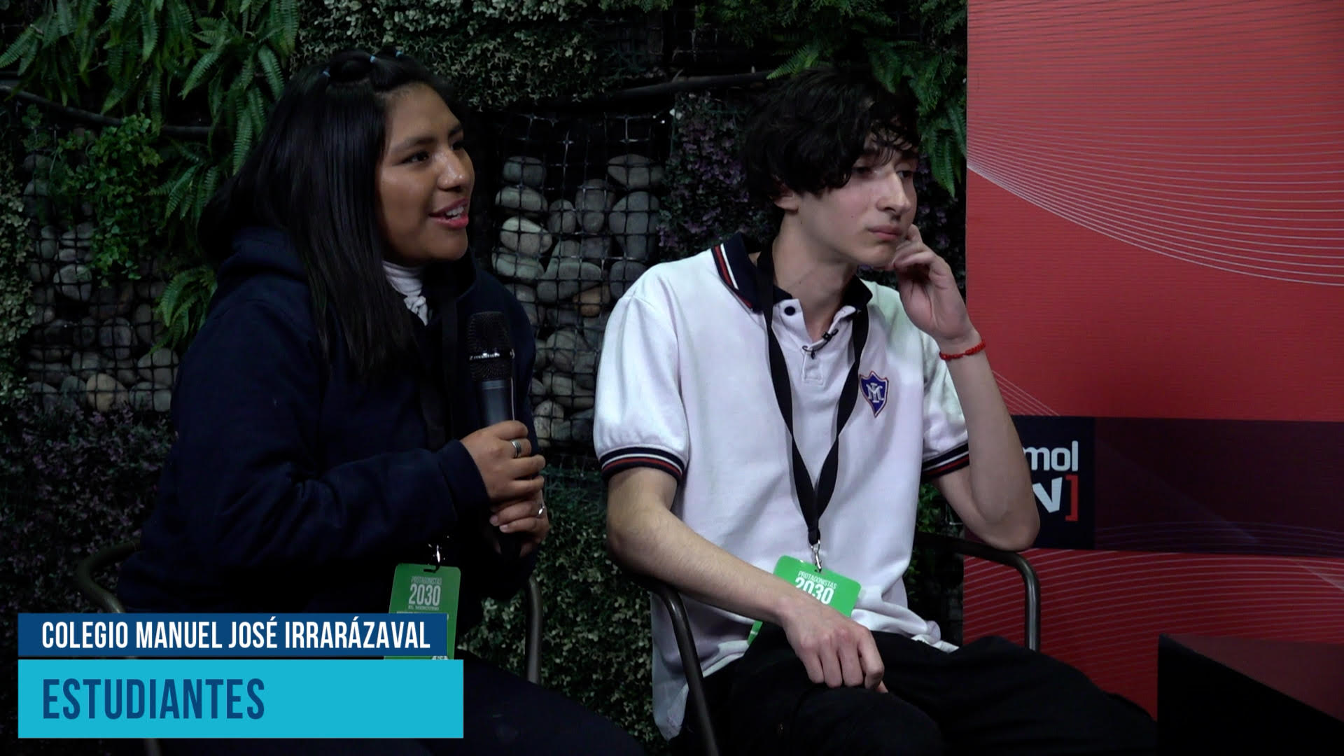 Alumnos del Colegio Manuel José Irarrázaval “Conocer distintas